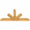 Ekena Millwork Saratoga Rough Sawn Timber Gable Bracket, Western Red Cedar, 72"W x 39"H x 4"D x 6"F, 13/12 Pitch GBW072X39X0406SAR00RWR - alternate 2